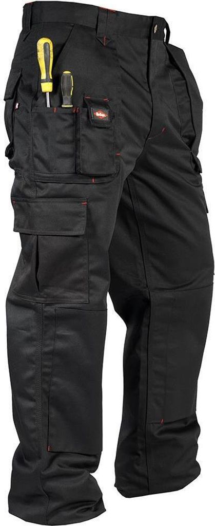Lee Cooper - Arbeitshosen für Herren PB166 (42L) (Schwarz)