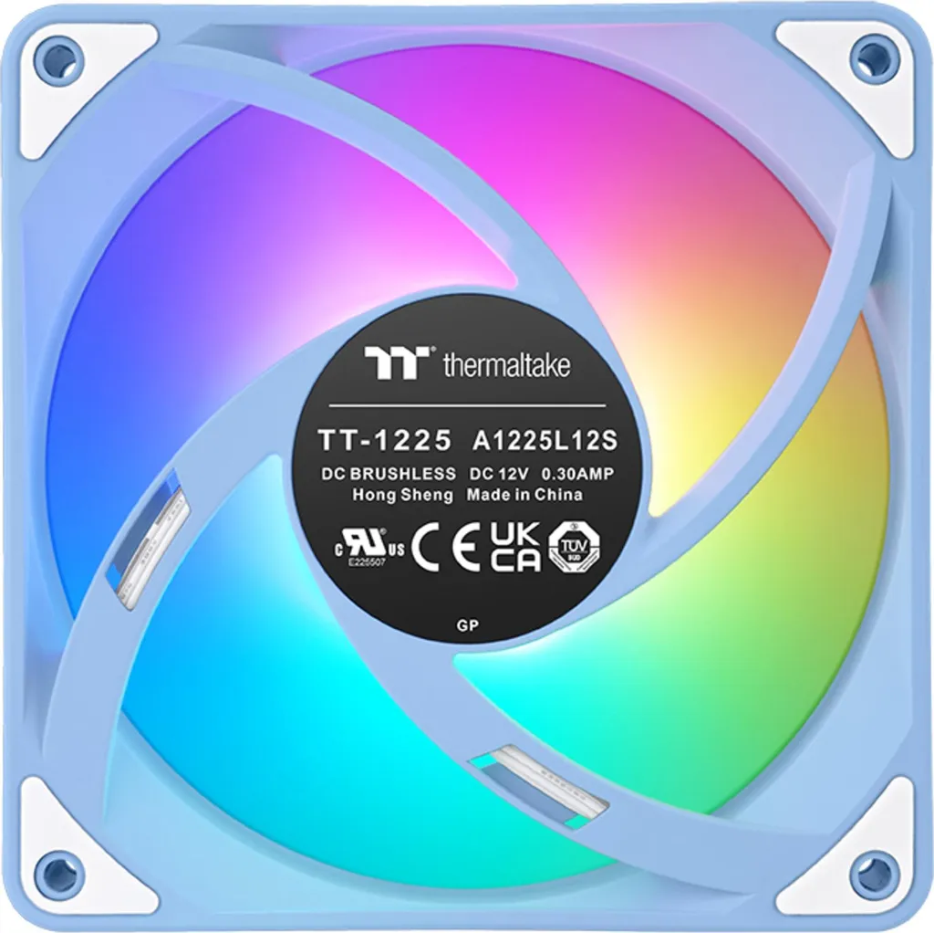 Thermaltake CT120 EX ARGB Sync Hydrangea Blue Pack de 3 Ventilateurs PC - 4