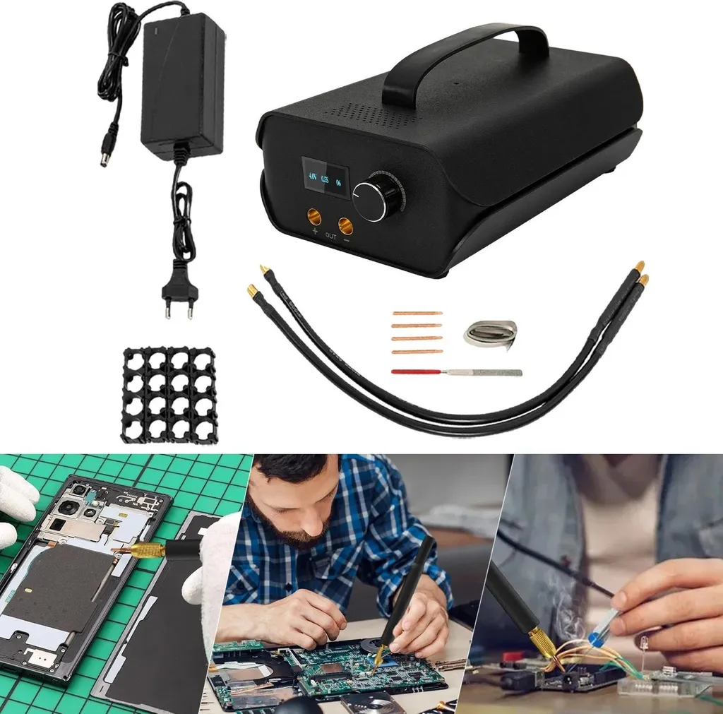 Soudeuse par points DO-02 réglable 120W - Soudage 0.2mm à 0.4mm Rapide