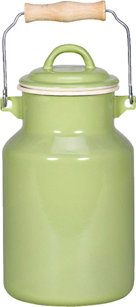 Krüger Milchkanne "Juist" creme/grün 2 l 13 cm