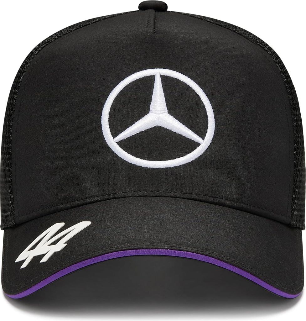 MERCEDES AMG PETRONAS F1 2024 Lewis Hamilton Trucker Kappe Produktbild 