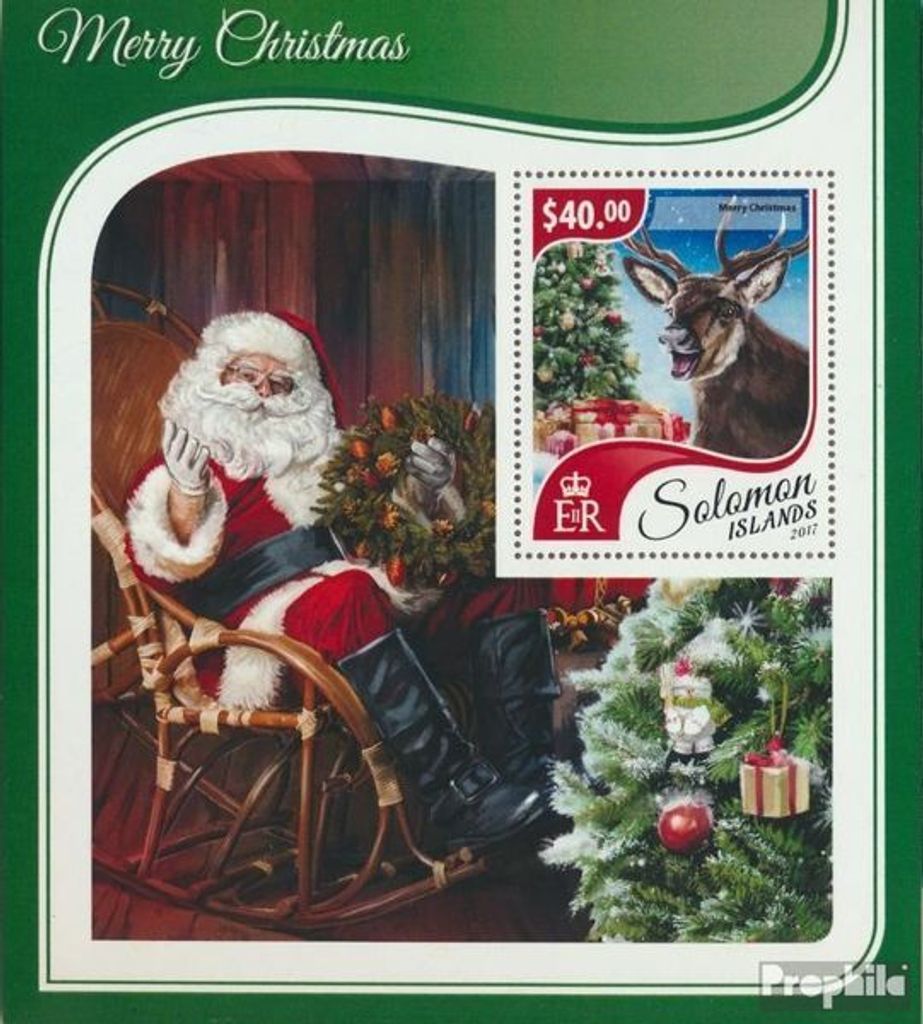 Briefmarken Salomoninseln 2017 Mi Block 701 (kompl. Ausg.) Produktbild 