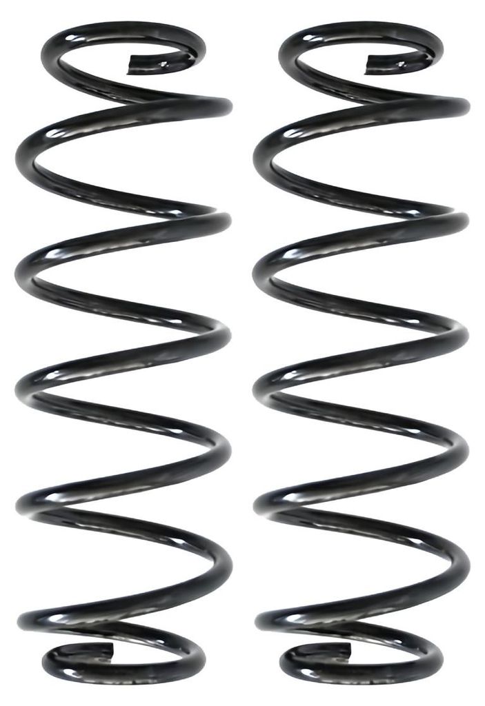 Fahrwerksfedern-Set Hinterachse Schraubenfeder Ø102mm SPIDAN für u.a. VW POLO