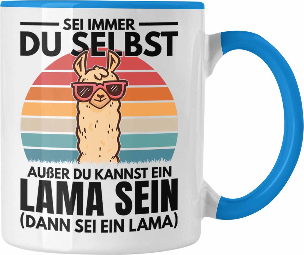 Trendation - Llama Tasse Alpaka Geschenk Lama-Liebhaber Produktbild 