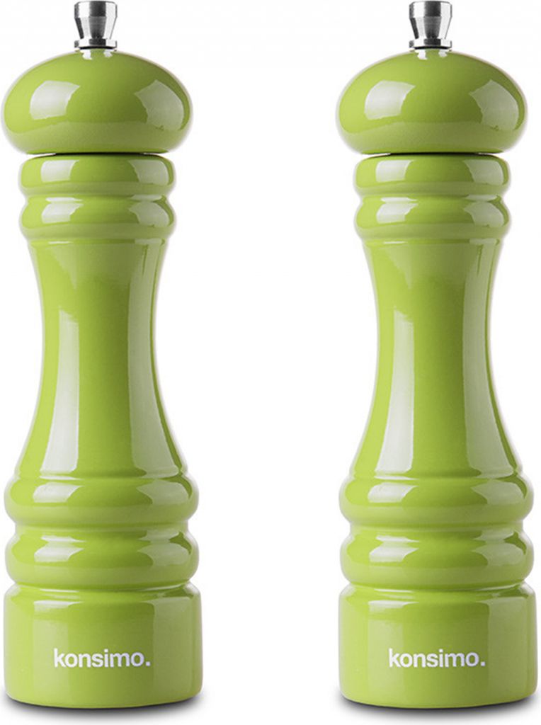 Konsimo Satz Mühlen 2-tlg. Mechanismus aus rostfreiem Stahl Produktbild 