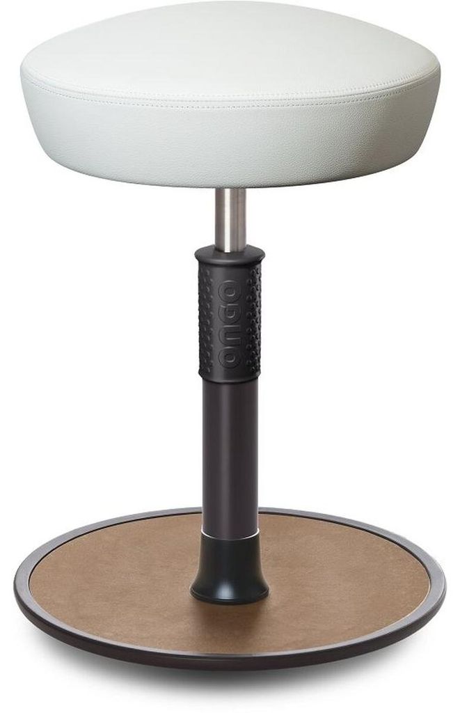 Sitz- Stehhocker Free Regular Hutsitz Boxmark Leder Weiß Produktbild 