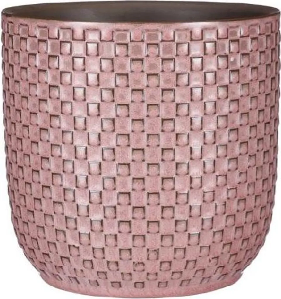 Cache-pot 7 cm rose - Solution déco pour petites plantes et succulentes