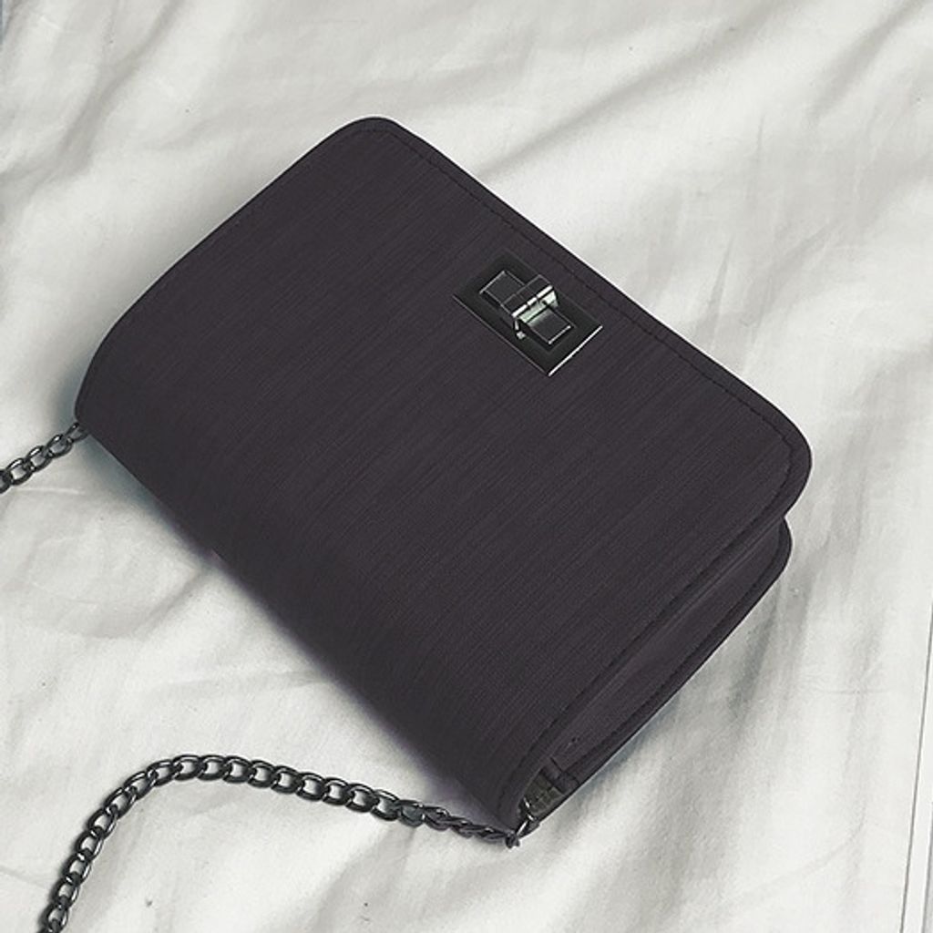 Stylische schwarze Stoffhandtasche - Ideal für jeden Anlass KP12486