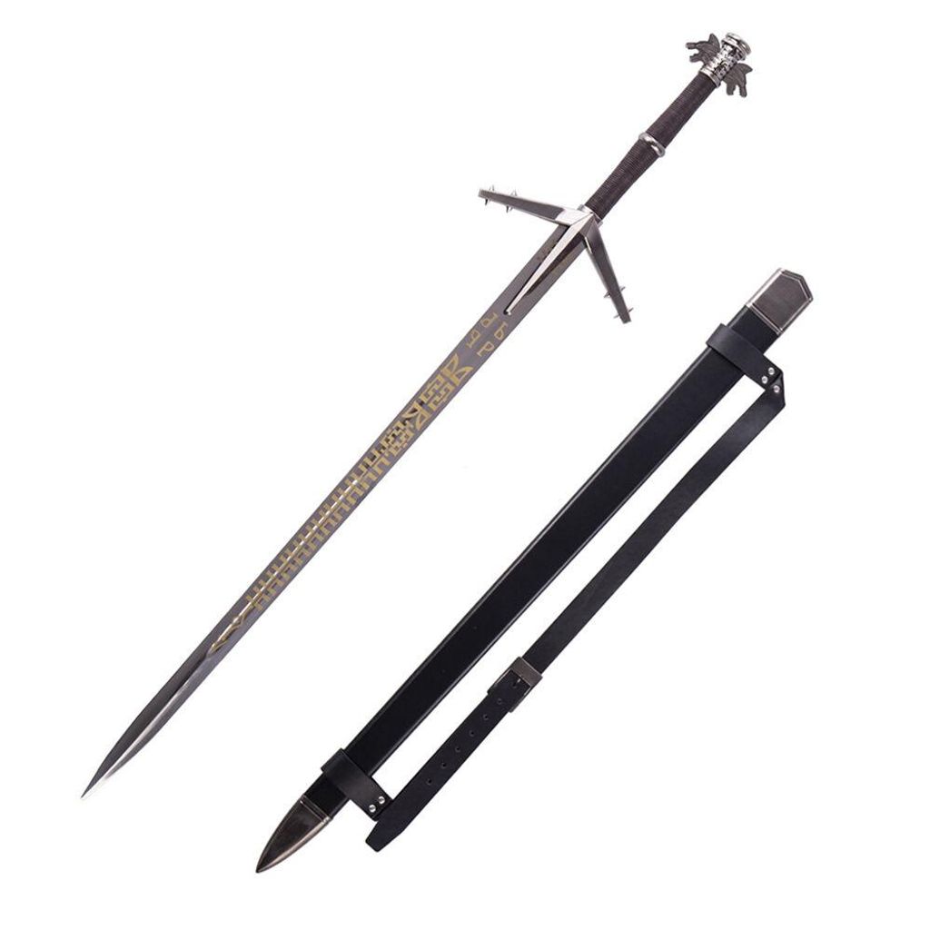 Miecz fantasy z pochwą, 129 cm – dekoracja, miecz w stylu Zdjęcie produktu 