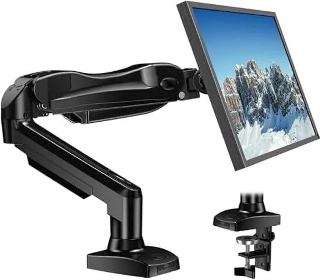 Support Écran PC Rotatif 360° pour Écran Incurvé 17-30 Pouces VESA