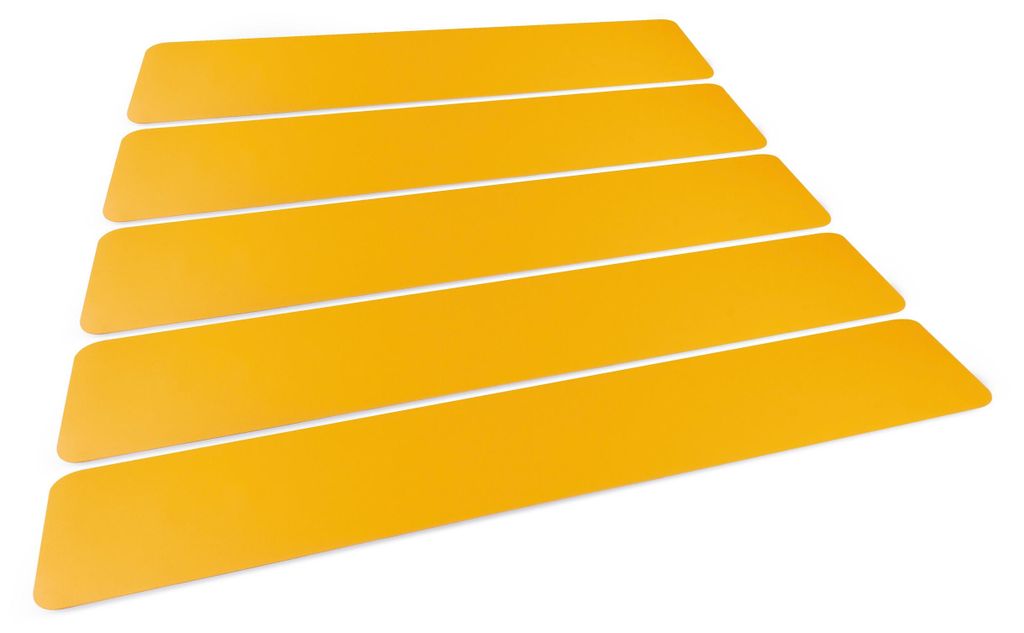 DURABLE Bodenmarkierung Zebrastreifen 200/05, 5 Stk, Gelb, Produktbild 