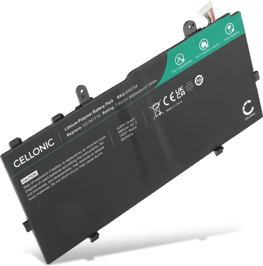 Batteria Compatibile ASUS VivoBook Flip 14 C21N1714 5000mAh Conveniente