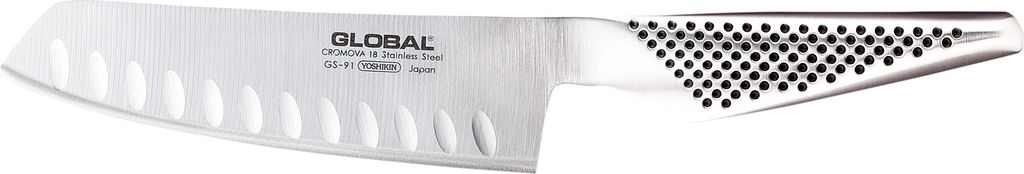 Global Gemüsemesser mit Kullen 13 cm GS-91