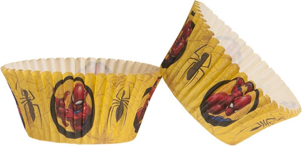 Moldes para muffins de Spiderman, paquete de 25 unidades Imagen del producto 