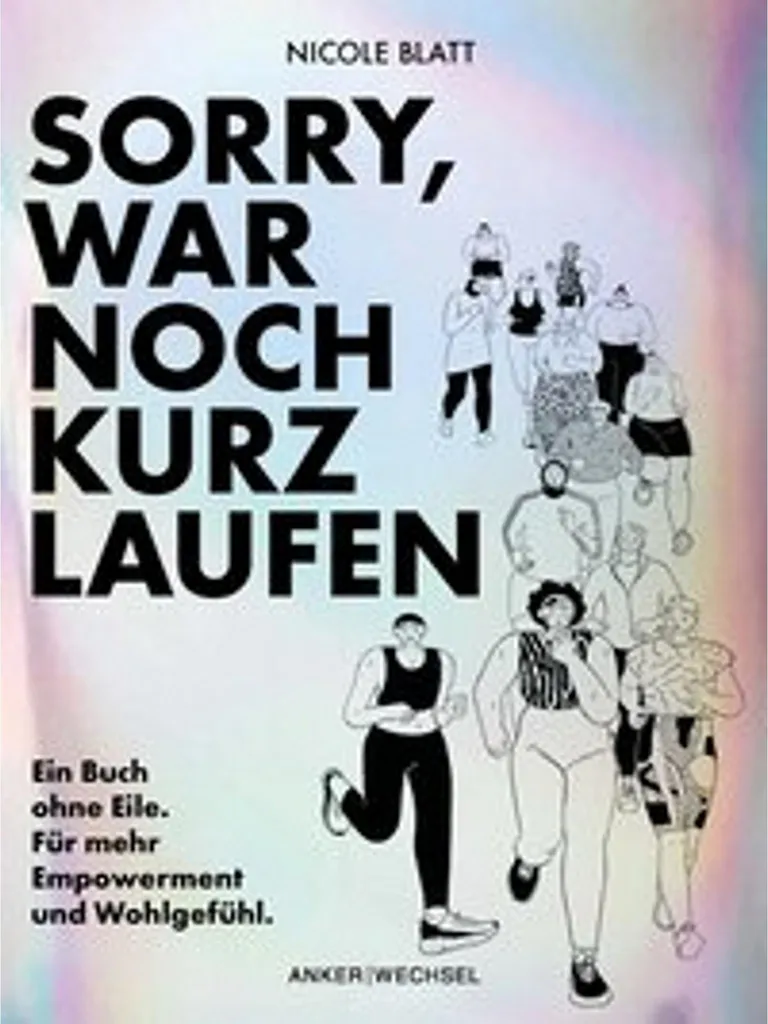 Tapis de porte propre "Sorry, war noch kurz laufen" anti-boue