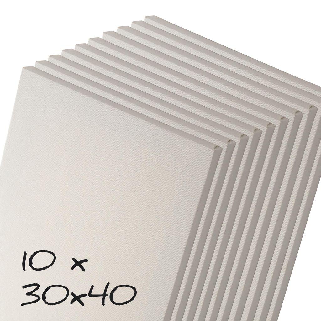 10 STIEN NA MAĽBU 30x40cm | prázdny rám na nosidlách s Obrázok produktu 