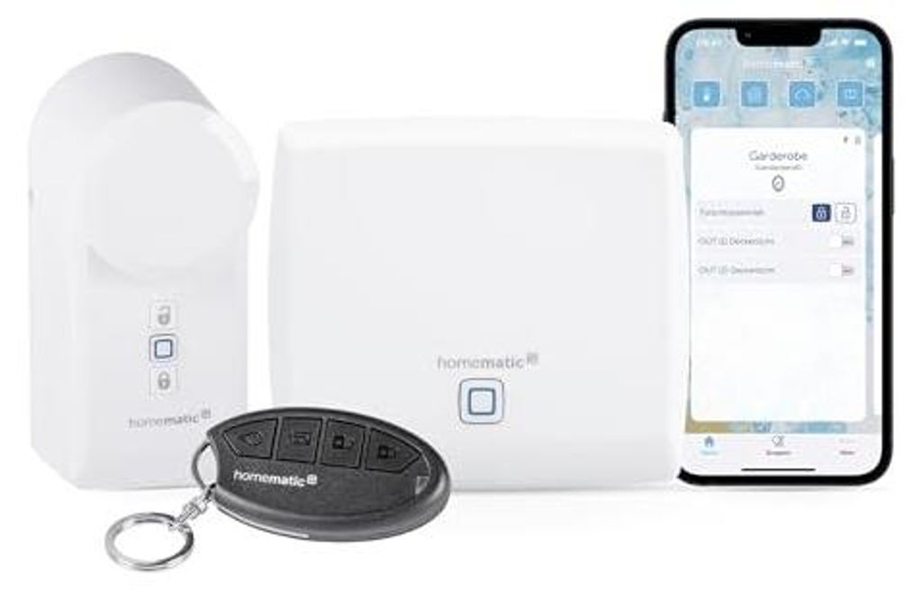Homematic Türschlossbetätiger IP 156033A0 Produktbild 
