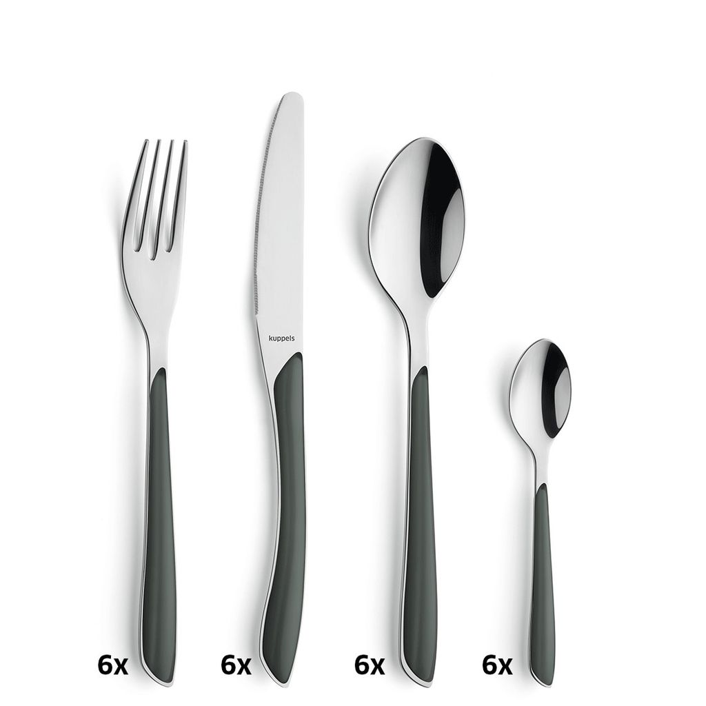 Kuppels 24-tlg. Besteckset PRISMA