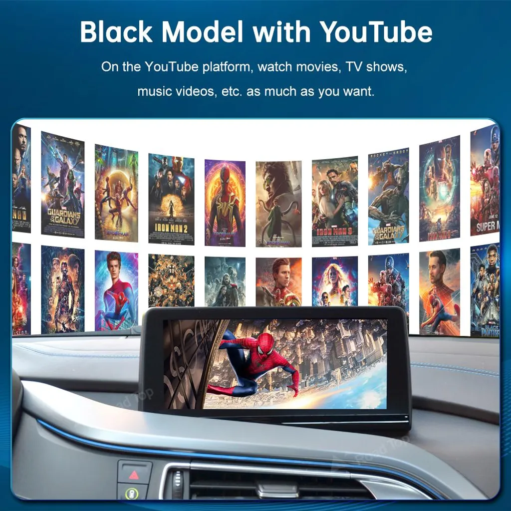 Interface CarPlay NBT sans fil avec menu d'aide multilingue - 5