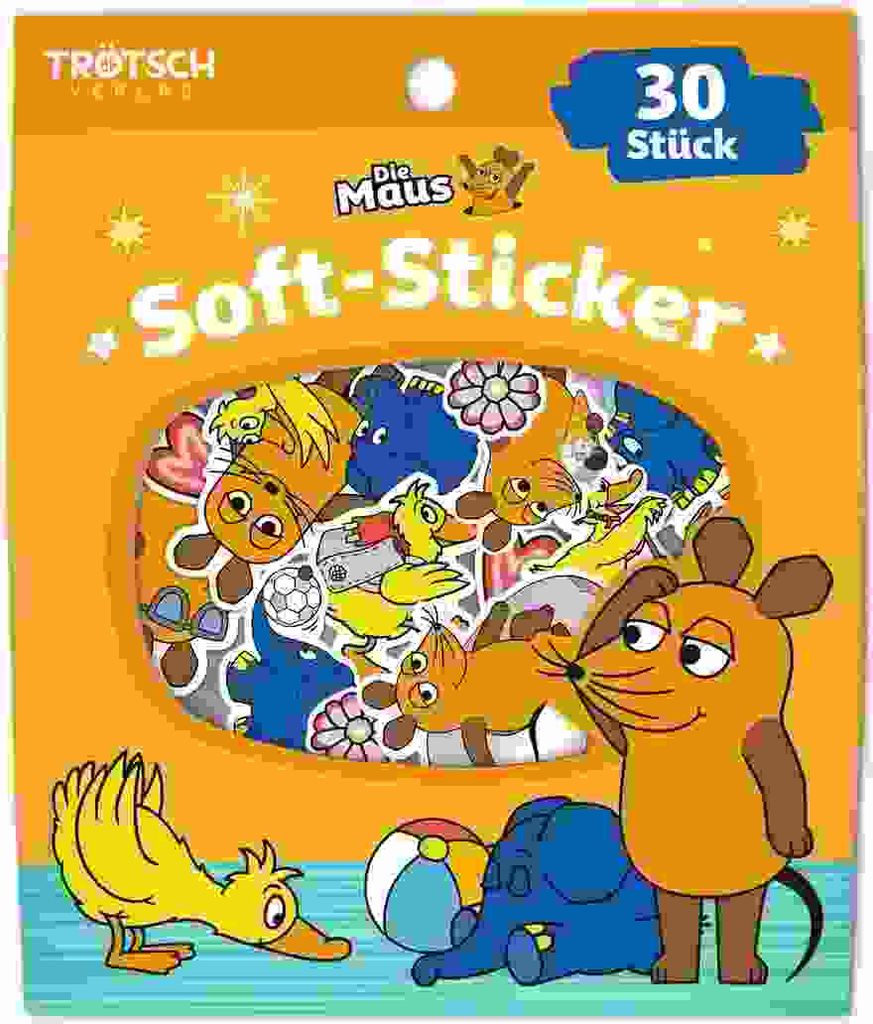 Trötsch Die Maus Soft-Sticker