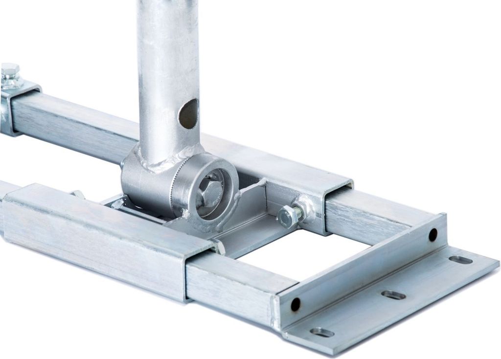 Dachsparrenhalter Hmp Deluxe X90-60 90Cm Mast 60Mm Sat Dach Halter
