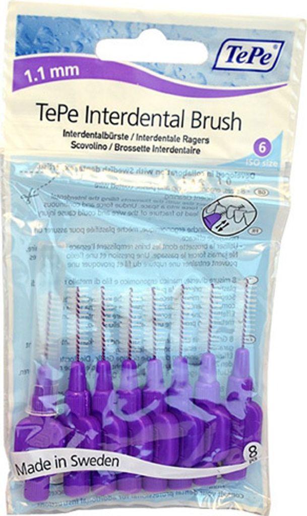 TePe Original brosses interdentaires 1,1mm 8pcs Image du produit 