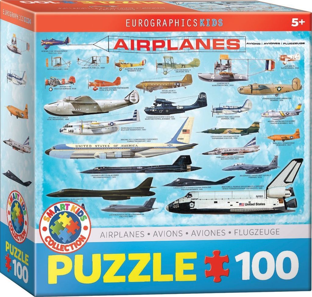 Airplanes 100-Piece Puzzle Produktbild 