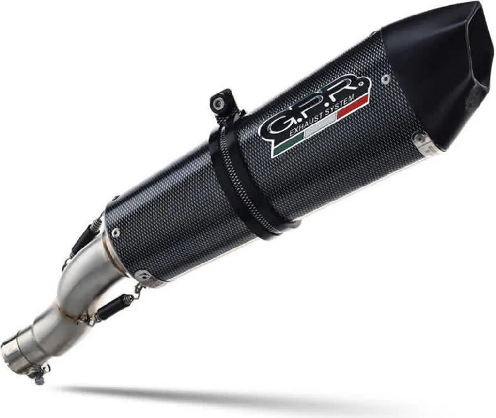 Échappement GPR GPE Inox BMW F 800 R 2015-2016 Gain de Poids Moto