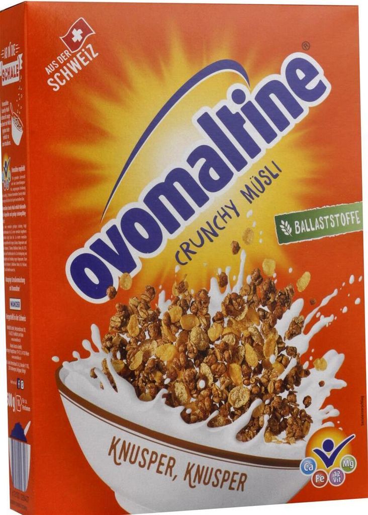 Ovomaltine knuspriges Crunchy Müsli aus | Kaufland.de