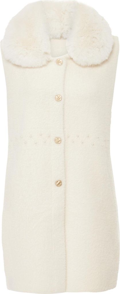CARNEA damen elegante weste - wollweiss, M
