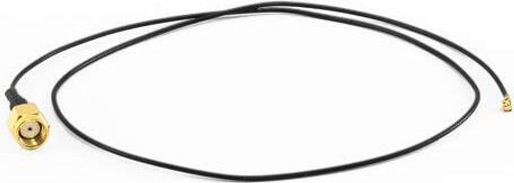 Pigtail U.FL zu RP-SMA Einbaustecker 50cm RG178 50 Ohm Produktbild 