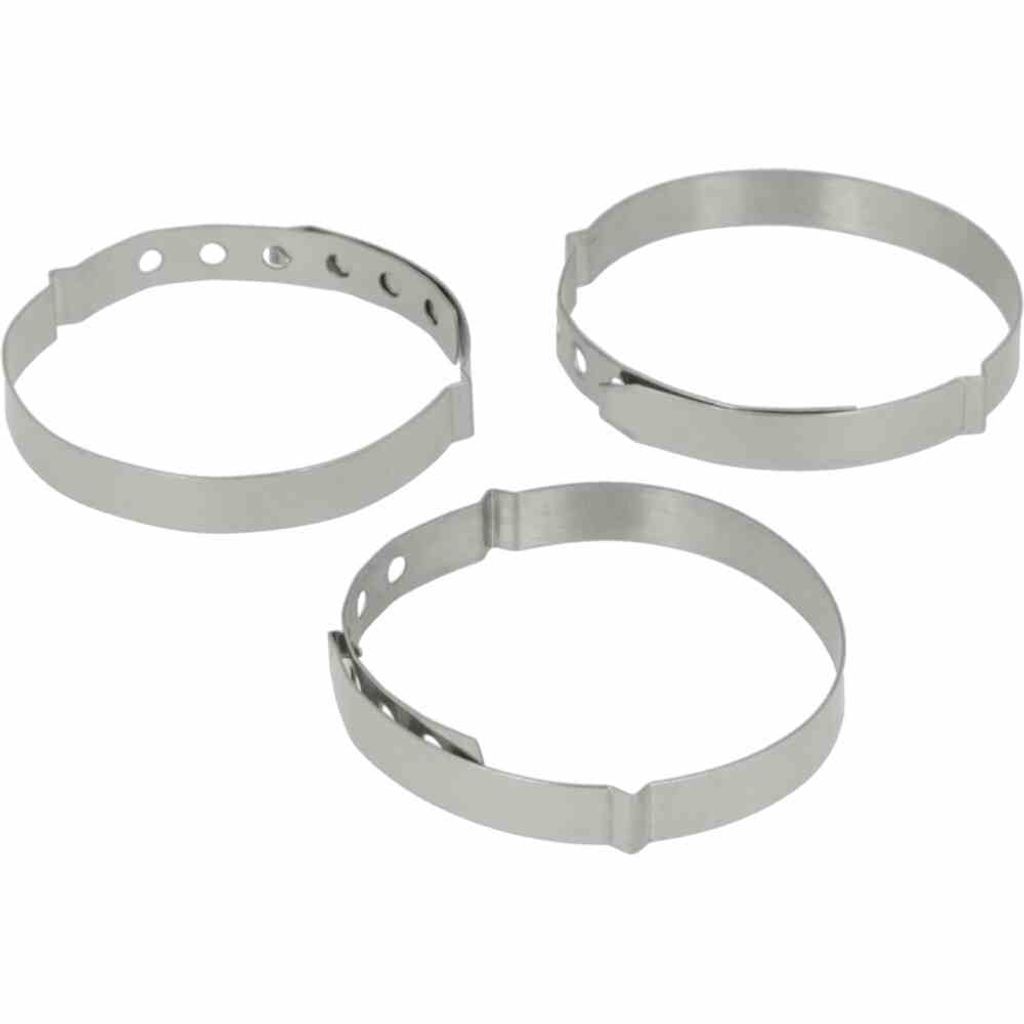Metaltex 200-455010 Rouladenringe Inox, silber (6er Pack) Produktbild 