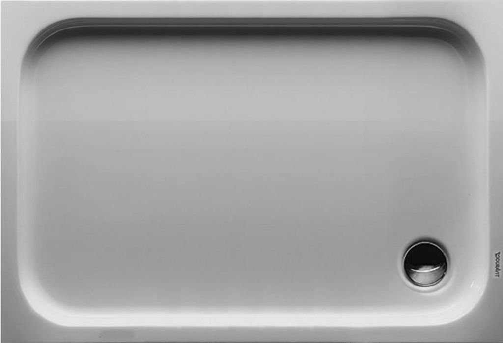 Duravit Rechteck-Duschwanne D-CODE weiß 1200 x 800 x 85 mm