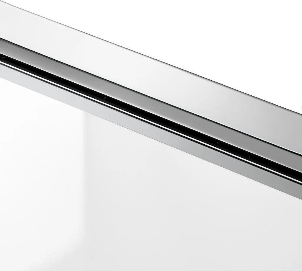 Cabine de douche d'angle étanche Rea Primo Slide 140x80 cm chrome durable - 4