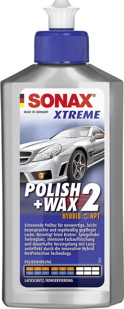 SONAX XTREME Polish+Wax 2 Hybrid NPT 250 ml Produktbild 