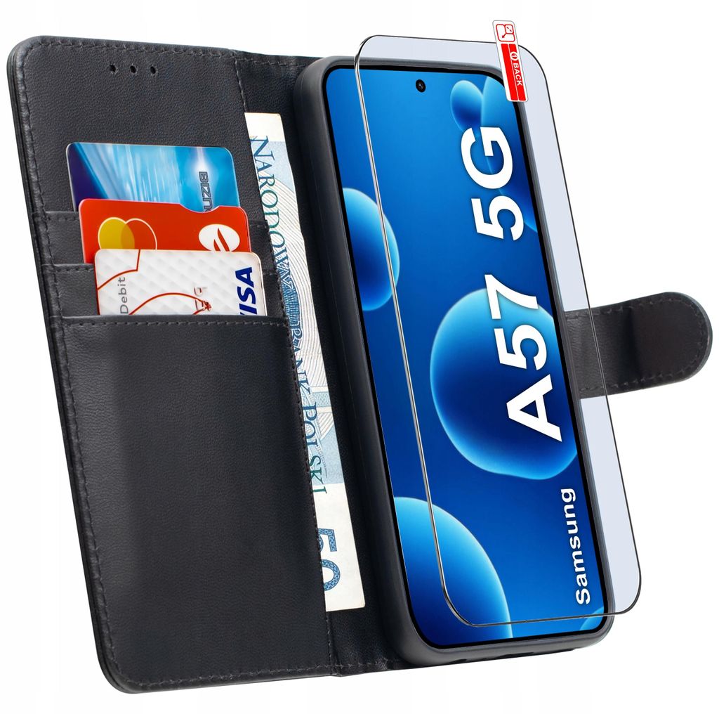 Klapphülle für Samsung A57 5G mit Magnetverschluss + Produktbild 