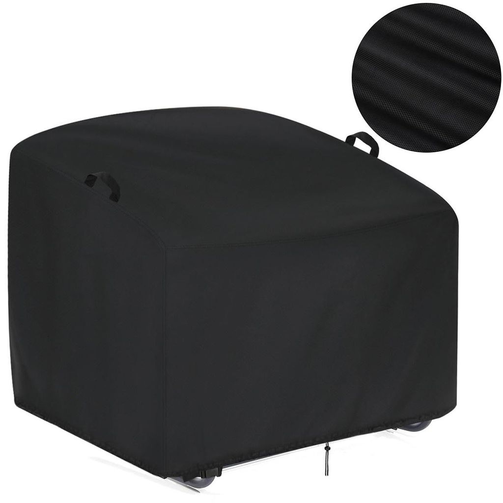 Outdoor Schaukelstuhl Abdeckung 96.5×117×48cm Schutzhülle für Gartenstuhl, Wasserdicht 210D Oxford Gewebe, Staubdicht UV Schutz mit Kordelzu