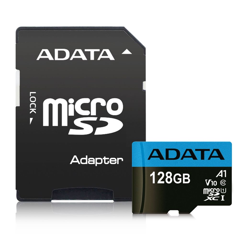 ADATA AUSDX128GUICL10A1-RA1 Micro SDXC Premier Class 10 Produktbild 