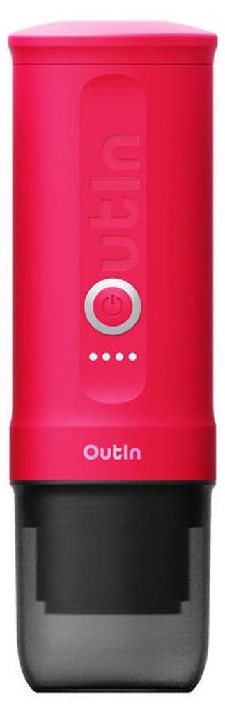 Outin Nano Tragbare Kaffeemaschine 7500 Mah (Rot) Produktbild 