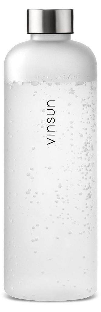 Trinkflasche 1,5L Sport Wasser Flasche BPA frei Kohlensäure geeignet Vinsun