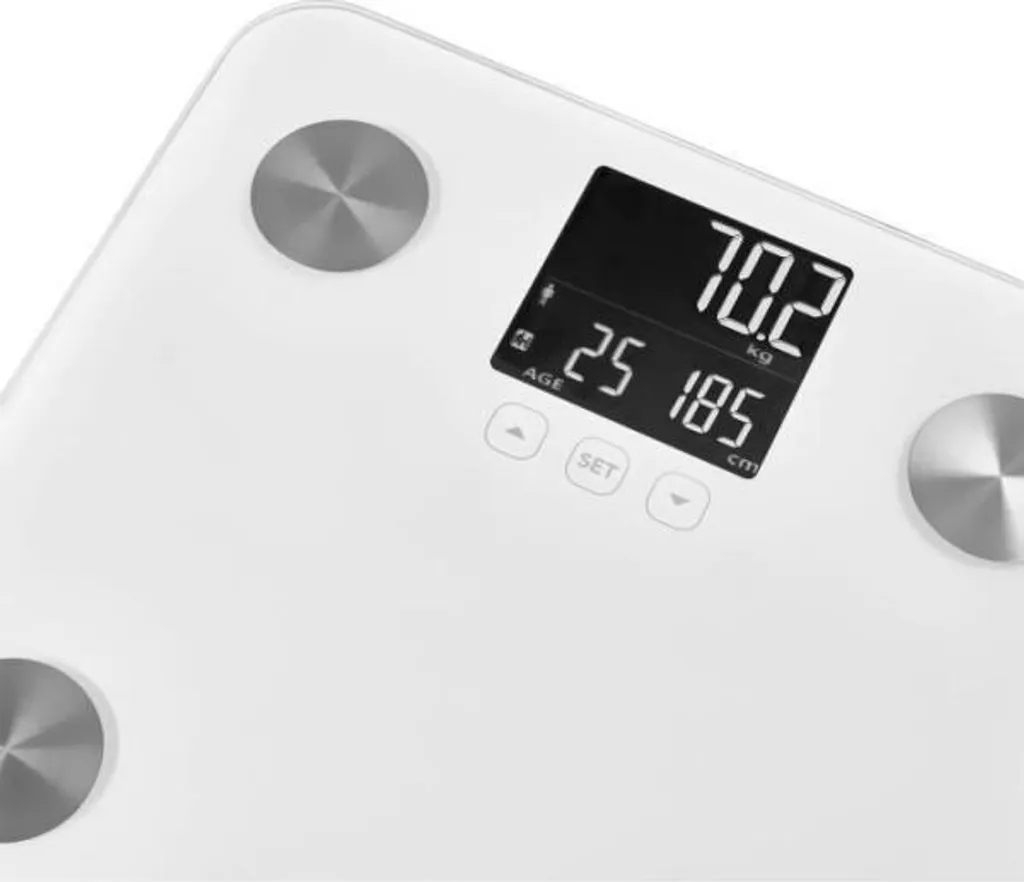Pèse-personne pour Suivi de Poids SENCOR SBS 6025WH - Écran LCD Clair
