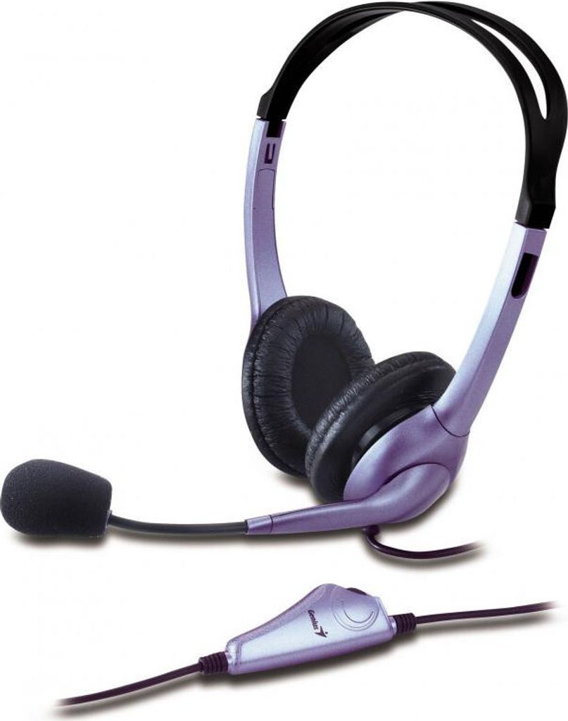 Genius Computer Technology HS-04S, Kabelgebunden, Büro/Callcenter, Kopfhörer