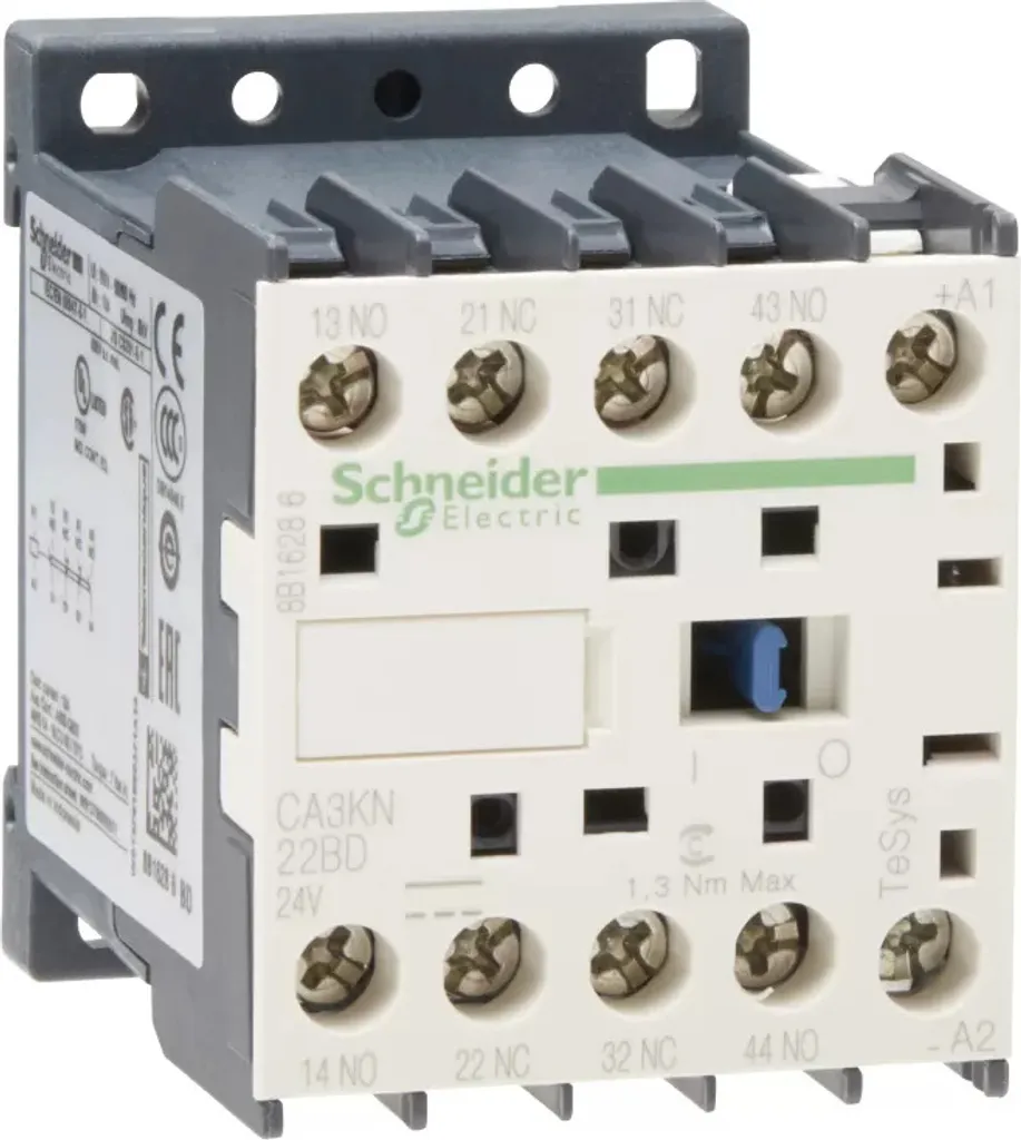 Contacteur de commande CA3KN22BD Schneider pour automatisme 24V - 2