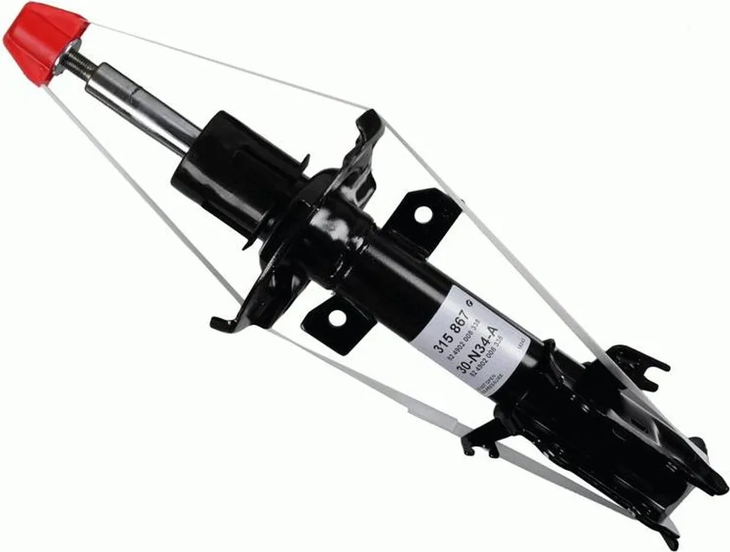 Amortisseur gaz SACHS 315 867 haute performance pour Ford Fiesta V