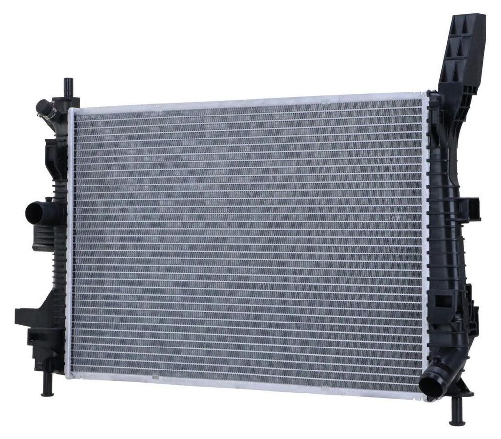 Kühler Motorkühlung Kühlrippen gelötet 543 x 358 mm HELLA für u.a. FORD TOURNEO