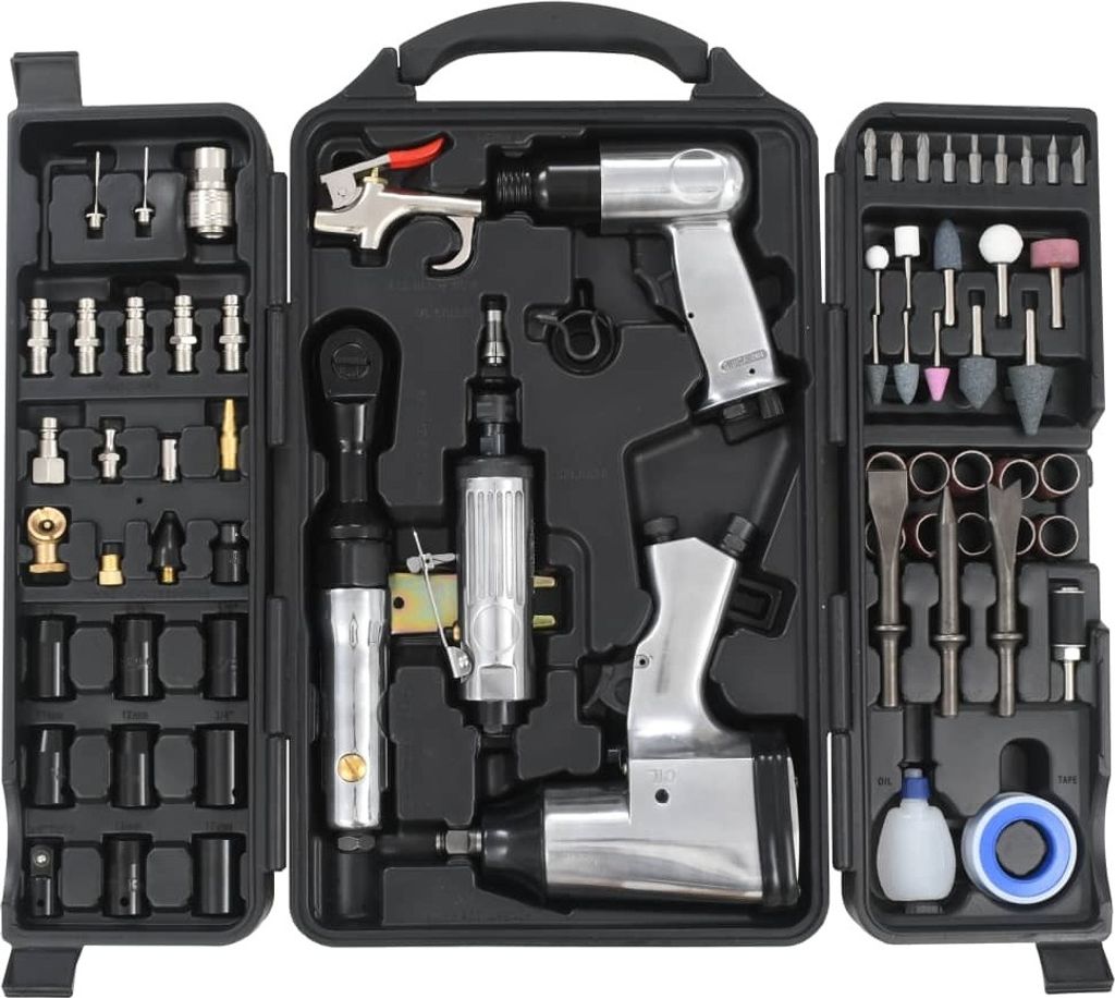 70-tlg. Druckluftwerkzeug-Set