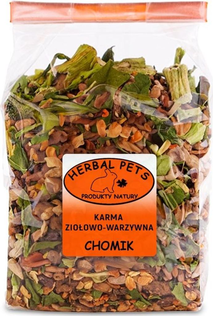 Herbal Pets - Cibo vegetale alle erbe per criceti 150g Immagine del prodotto 