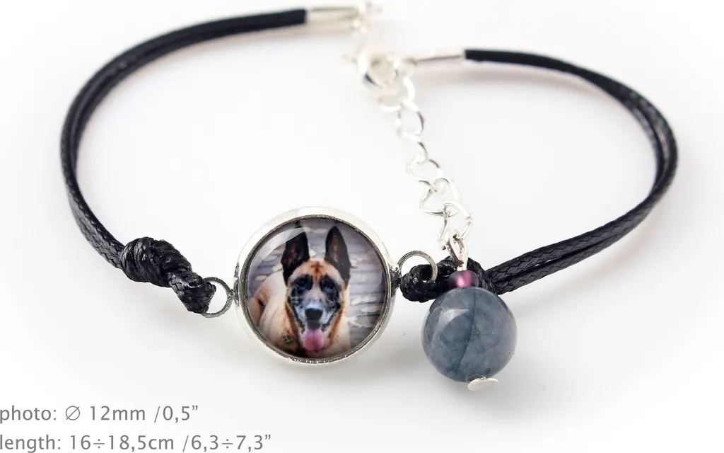 Set Bracciale e Collana Malinois Art-Dog | Il Tuo Cane Sempre Con Te