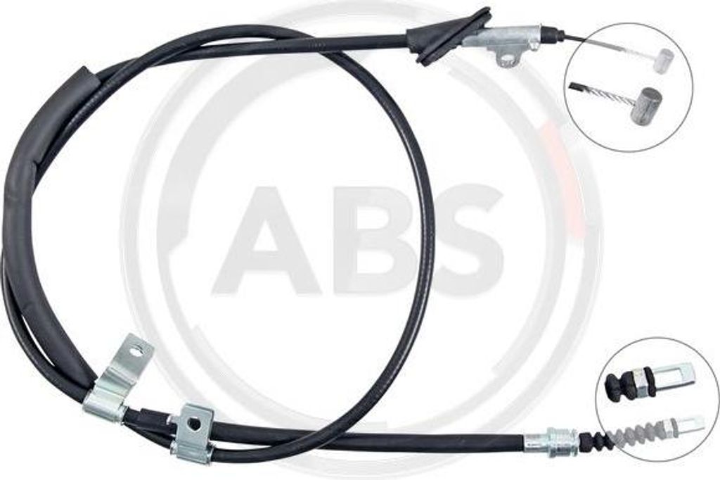 A.B.S. K14115 Seilzug, Handbremse OE 47510S82A62 kompatibel mit Accord