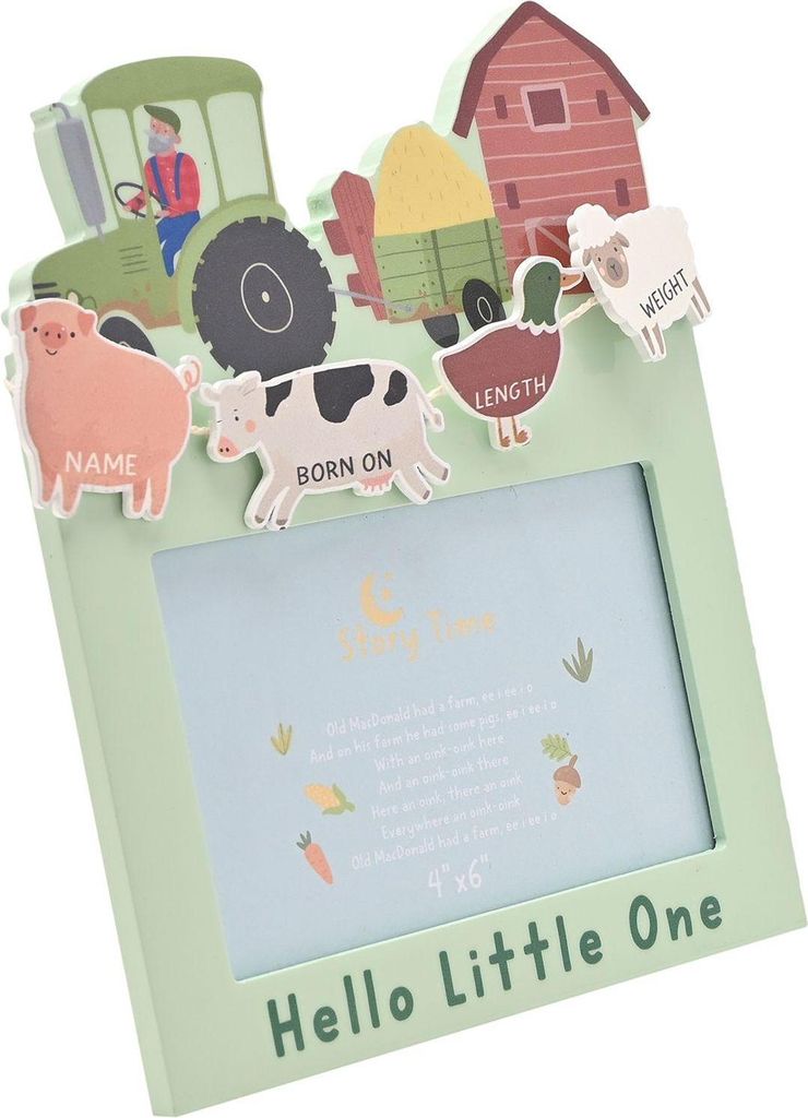 Story Time Datenrahmen - Old MacDonald WD1928 (One Size) (Green)